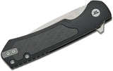 Buck 0714BKS Stinger D2 Flipper Knife Carbon Fiber Inlay Framelock