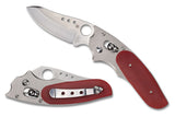 Spyderco C114GPRD Phoenix Howard Veile Tribute Knife Red G10 VG10 Blade Japan