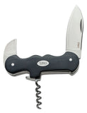 Columbia River CRKT 6925 Triple Play Slipjoint Knife Corkscrew Pakkawood Handle