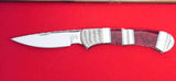 Buck 0532PESLE 523PESLE 532 Michael Prater Bucklock Knife Painted Pony #46/100 USA 2011 Pearl/Bloody Jasper Handle Lot#532-93