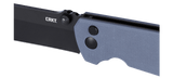 Columbia River CRKT 2495G Squid XM Button Lock Knife G10 Handle Lucas Burnley