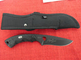 Buck 0536BKSSH 536 Open Season Black Dymalux Skinner Knife 2020 President's Tour #99/115 Hand Sigend CJ Lot#BU-115