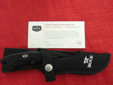 Buck 0536BKSSH 536 Open Season Black Dymalux Skinner Knife 2020 President's Tour #99/115 Hand Sigend CJ Lot#BU-115