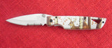 Buck 0175-S1 175 Lightning Limited Edition Knife Artist Series Deer Scene USA Made 2000 Lot#BU-265-L