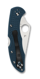 Spyderco C11FSK390 Delica Serrated K390 Knife Blue FRN Japan Made