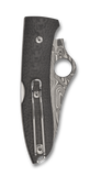 Spyderco C255CFPD SpyOpera 2023 Sprint Run Knife Thor Damasteel Blade Carbon Fiber Italy
