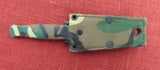 Gerber Camo Guardian Boot Knife Stainless w/ Camp Nylon Sheath VERY NICE