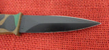 Gerber Camo Guardian Boot Knife Stainless w/ Camp Nylon Sheath VERY NICE