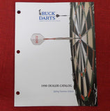 Buck Knife Darts Legend Series 1990 Steel Tips 90% Nickel Tungsten Barrel Aluminum Shafts BU-438