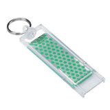 DMT F70E Mini Sharp Portable Folding Knife Sharpener Keychain Keyring Extra Fine (1200 Mesh) USA