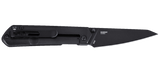 Columbia River CRKT 2670 Straight Frame Lock Knife Black D2 Blade G10 Handle TJ Schwarz