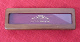 Buck 0205 205 Koji Hara Dagger "Stone-Step" Handle w/ Burlwood Inserts ATS-34 Fixed Blade Knife USA Lot#SB-koji