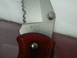 Buck 0442FX 442FX 442 Bucklite Clear Red Folding Pocket Knife Lockback USA Made 2000 Lot#LT-20