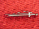 Buck 0442FX 442FX 442 Bucklite Clear Red Folding Pocket Knife Lockback USA Made 2000 Lot#LT-20