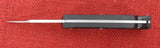 Buck 0422 422 Bucklite 1987 Early Black Handle Knife Iowa Hawkeyes USA Lot#LT-30