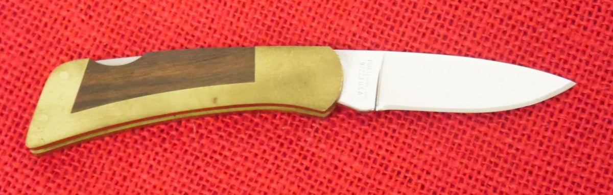 Gerber 6101 Folding Sportsman I Knife Pete Gerber Hand Signed RARE 