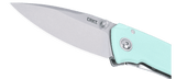 Columbia River CRKT 2522B Tuna Compact Frame Lock Knife Aqua Blue G10 Lucas Burnley
