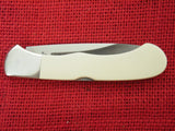 Remington R50033 Silver Bullet Knife 2019 Buck Made 532 Bucklock Ivory Paper Micarta 420HC USA Lot#BU-297