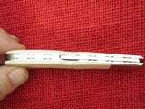 Remington R50033 Silver Bullet Knife 2019 Buck Made 532 Bucklock Ivory Paper Micarta 420HC USA Lot#BU-297