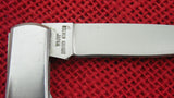 Gerber 7621 250B Silver Knight Knife 1982-1993 Wood Handle 2 Blade Japan Lot#MK-49