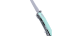 Columbia River CRKT 2522B Tuna Compact Frame Lock Knife Aqua Blue G10 Lucas Burnley