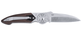 Columbia River CRKT 4200 Michael Walker Blade Lock Knife Brown G10