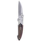 Columbia River CRKT 4200 Michael Walker Blade Lock Knife Brown G10