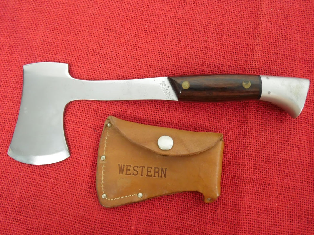 Vintage retail Western USA Hatchet,Montana Estate Find