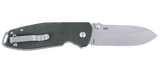 Columbia River CRKT 2495GR Squid XM Button Lock Knife D2 Green Burlap Micarta Lucas Burnley