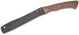 Buck 0108BRS1 108 Compadre Froe Knife 5160 Chopper Blade Micarta Handle Black Leather USA 108BRS1