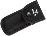 Buck 0110BKSLT 110 Folding Hunter LT Knife Nylon Handle Polyester Sheath USA 110BKSLT