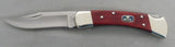 Buck 0110CWSNK 110 Folding Hunter Knife Chairman Series Chuck Buck Signature Cherrywood Dymondwood USA Discontinued