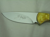 Buck 0113OKSSH 113 Fixed Ranger Skinner Knife 2015 President's Tour Limited Edition Oak Handle CJ Signed Chuck Picture Bolster