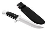 Buck 0124BKSLE 124 Frontiersman Fixed Blade Hunting Knife Micarta USA 124BKSLE Lot#124-11