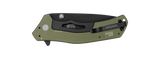 Kershaw 1870OLBLK 1870 Knockout SpeedSafe Assisted Knife Olive Green Aluminum EDC USA