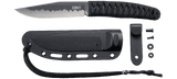 Columbia River CRKT 2290 NISHI Lucas Burnley Tactical Fixed Blade Knife