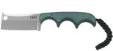 Columbia River CRKT 2383 Minimalist Cleaver Neck Knife Sheath Alan Folts Fixed Blade