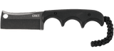 Columbia River CRKT 2383K 2383 Minimalist Cleaver Blackout Alan Folts Neck Knife Sheath Fixed Blade