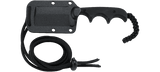 Columbia River CRKT 2383K 2383 Minimalist Cleaver Blackout Alan Folts Neck Knife Sheath Fixed Blade