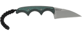 Columbia River CRKT 2385 Minimalist Wharncliffe Neck Knife Alan Folts Fixed Blade