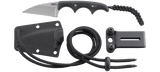 Columbia River CRKT 2385 Minimalist Wharncliffe Neck Knife Alan Folts Fixed Blade
