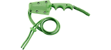 Columbia River CRKT 2387G 2387 Minimalist Bowie Gears Alan Folts Neck Knife Green Fixed Blade