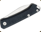 Buck 0250BKS Saunter Slipjoint Pocket Knife Black Micarta Drop Point 154CM USA