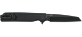 Columbia River CRKT 3802K 3802 LCK + Modified Tanto Blackout Assisted Knife Flipper Matthew Lerch Design