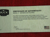 Buck 0401BRSLE 401 Kalinga Limited Legacy Edition Knife Burlap Micarta S35VN USA Lot#401-14