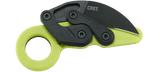 Columbia River CRKT 4041G Provoke Zap Morphing Karambit Kinematic Folding Knife Lightweight Grivory Handle Joe Caswell Design