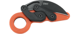 Columbia River CRKT 4041O Provoke Zap Morphing Karambit Kinematic Folding Knife Lightweight Orange Grivory Handle Joe Caswell Design