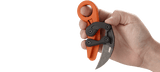 Columbia River CRKT 4041O Provoke Zap Morphing Karambit Kinematic Folding Knife Lightweight Orange Grivory Handle Joe Caswell Design