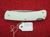 Buck 0525 525 525S12 Gent Memory Artist Series Knife Bugling Elk Aluminum USA 2003 lot#525-5