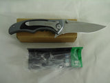 Columbia River CRKT 5270 Tighe Coon Folding Button Lock Knife AUS 8 Blade Steel Discontinued